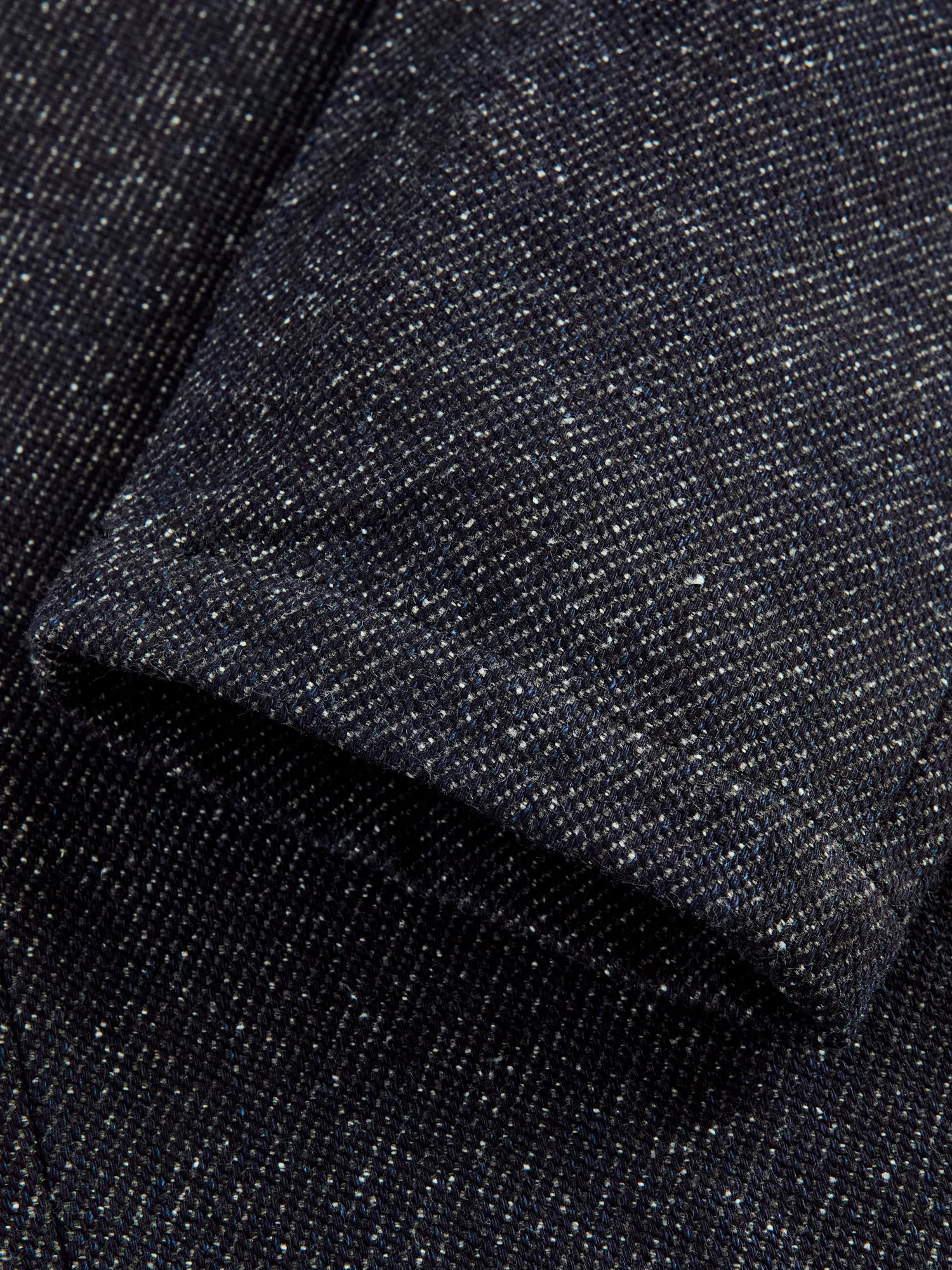 12oz Denim Tweed Easy Tapered Pants in Indigo