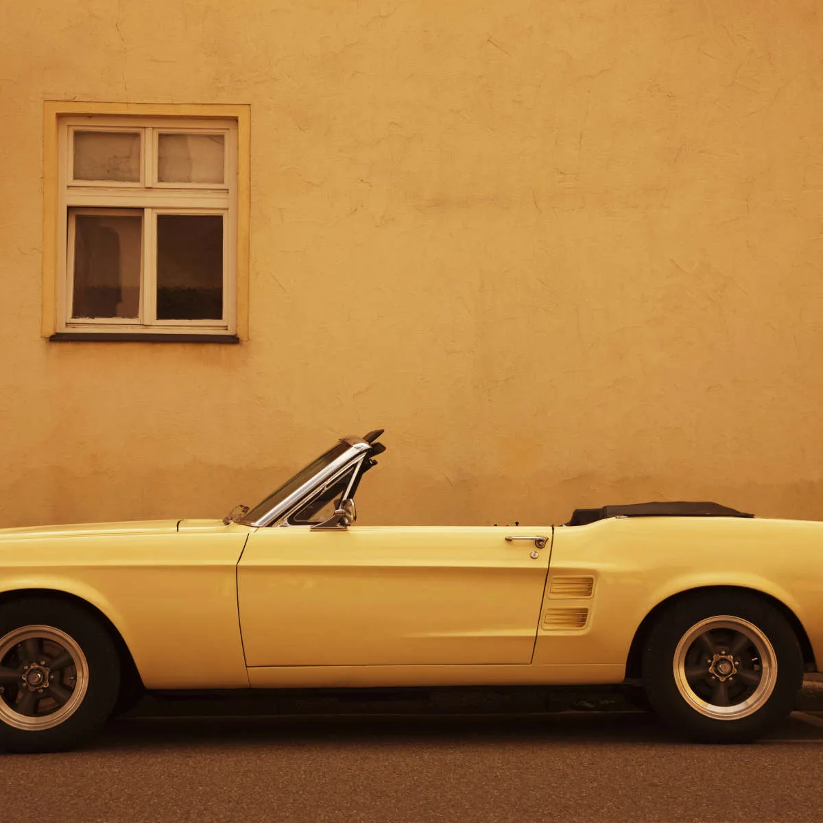 1960 Ford Mustang Convertible Wall Art