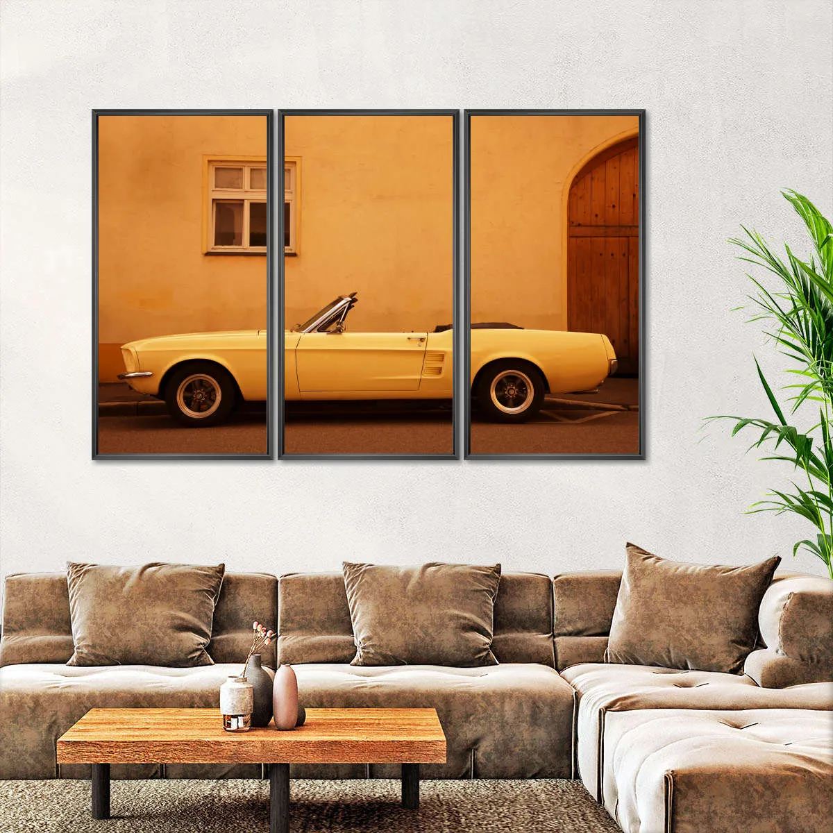 1960 Ford Mustang Convertible Wall Art