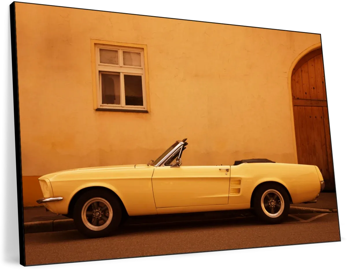 1960 Ford Mustang Convertible Wall Art