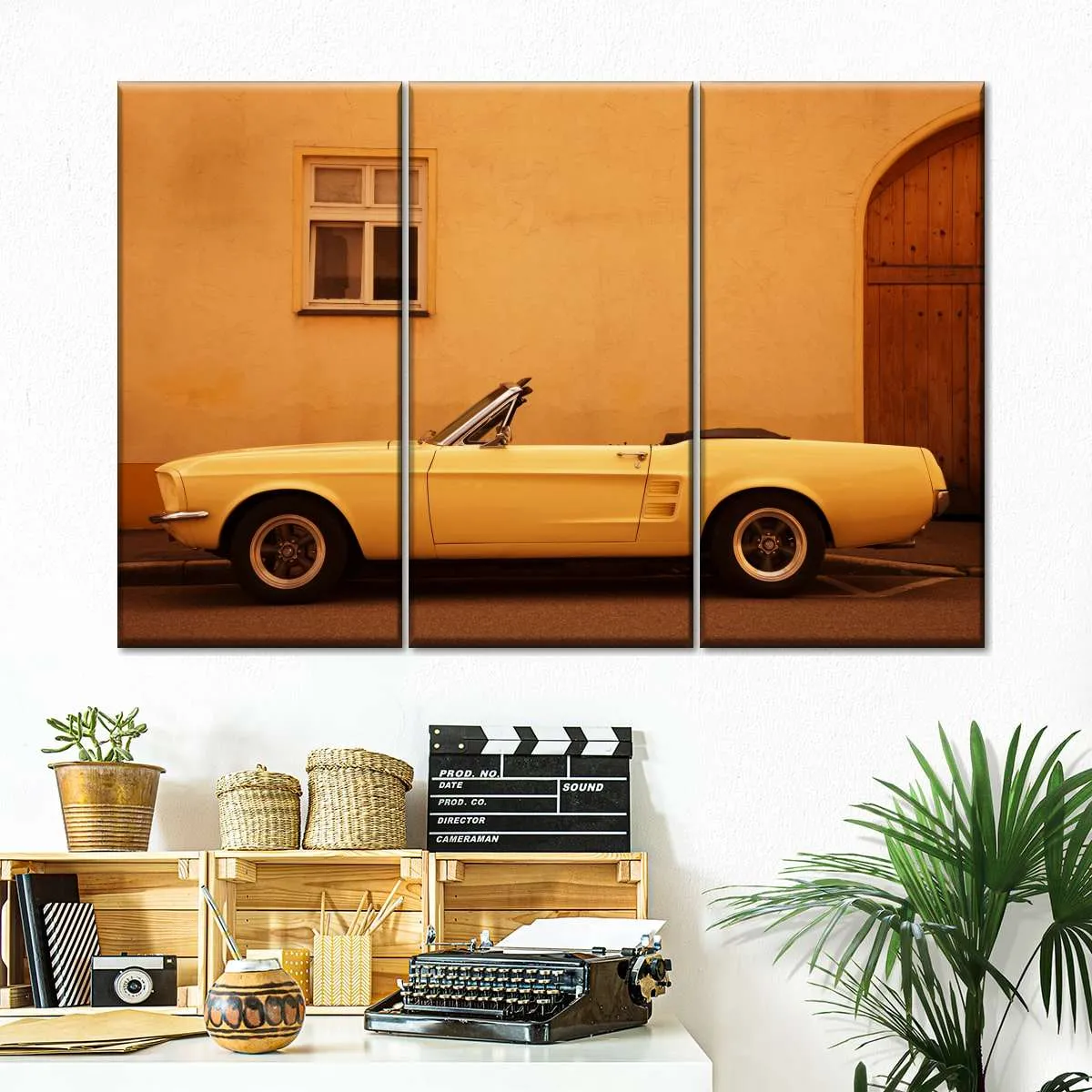 1960 Ford Mustang Convertible Wall Art