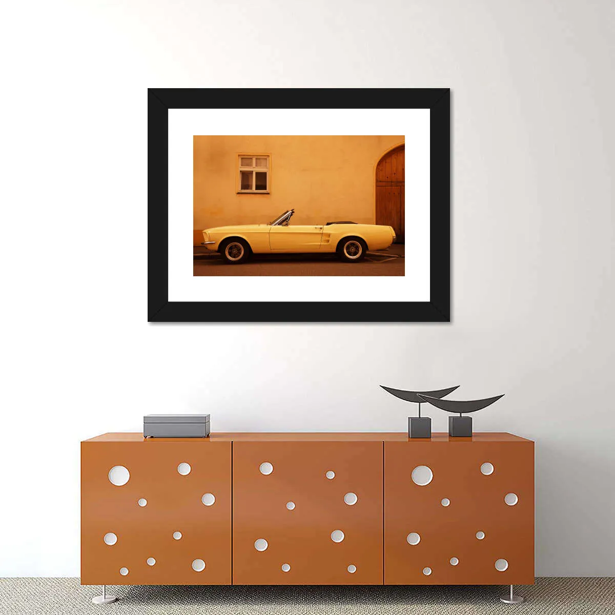 1960 Ford Mustang Convertible Wall Art