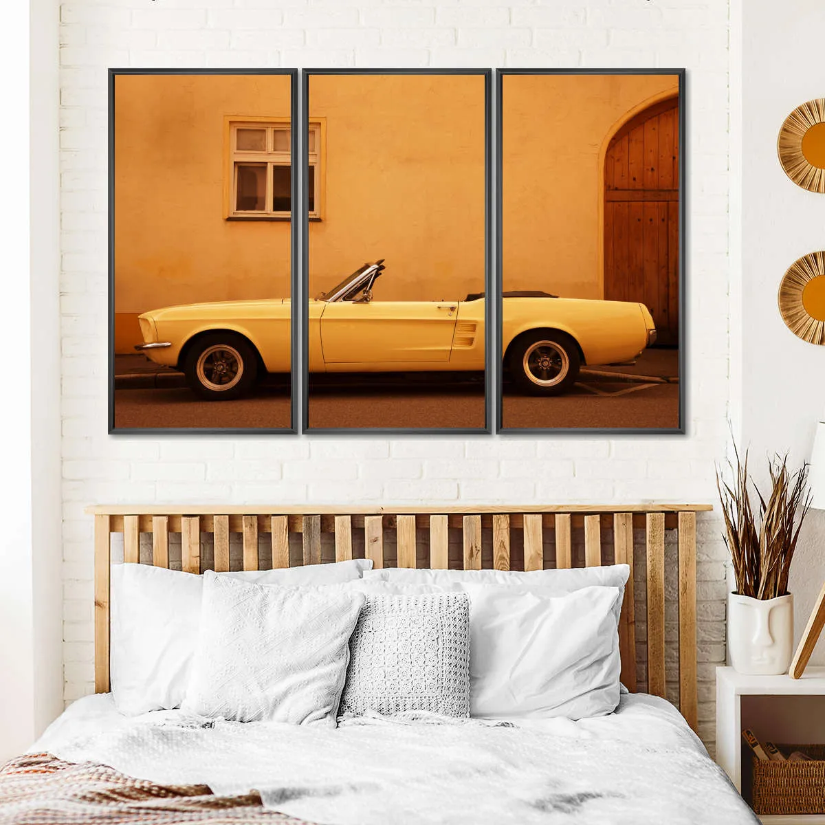 1960 Ford Mustang Convertible Wall Art