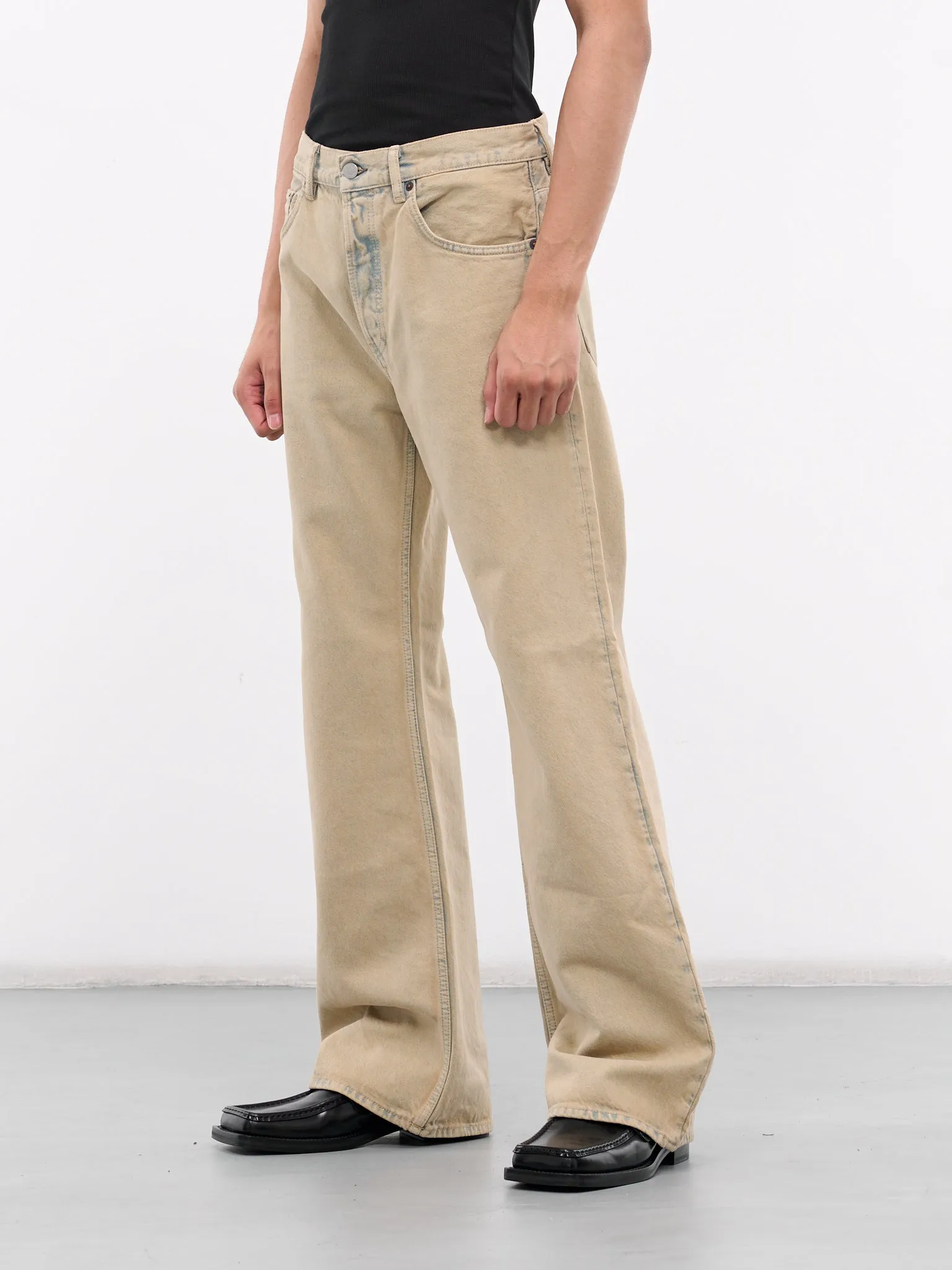 2021M Loose Fit Jeans (B00384-2021M-LIGHT-SAND)