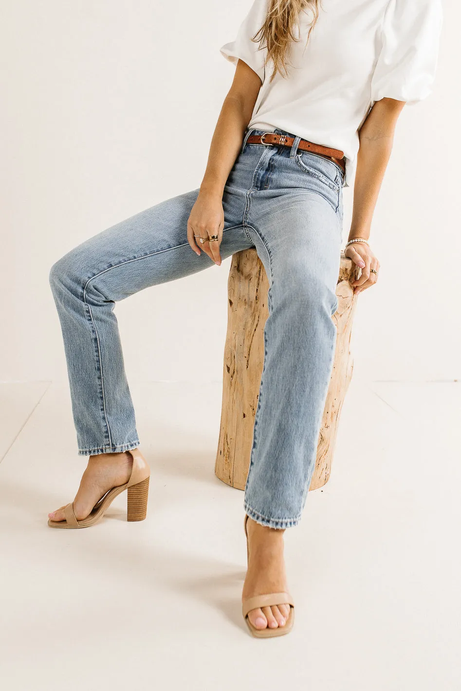 Abbie Straight Leg Jeans - FINAL SALE