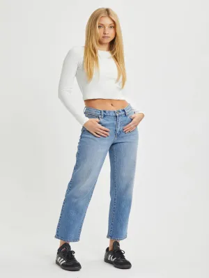 Abrand 95 Mid Straight Jeans - Felicia