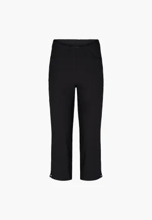 Anabelle Regular Capri Medium Length - Black