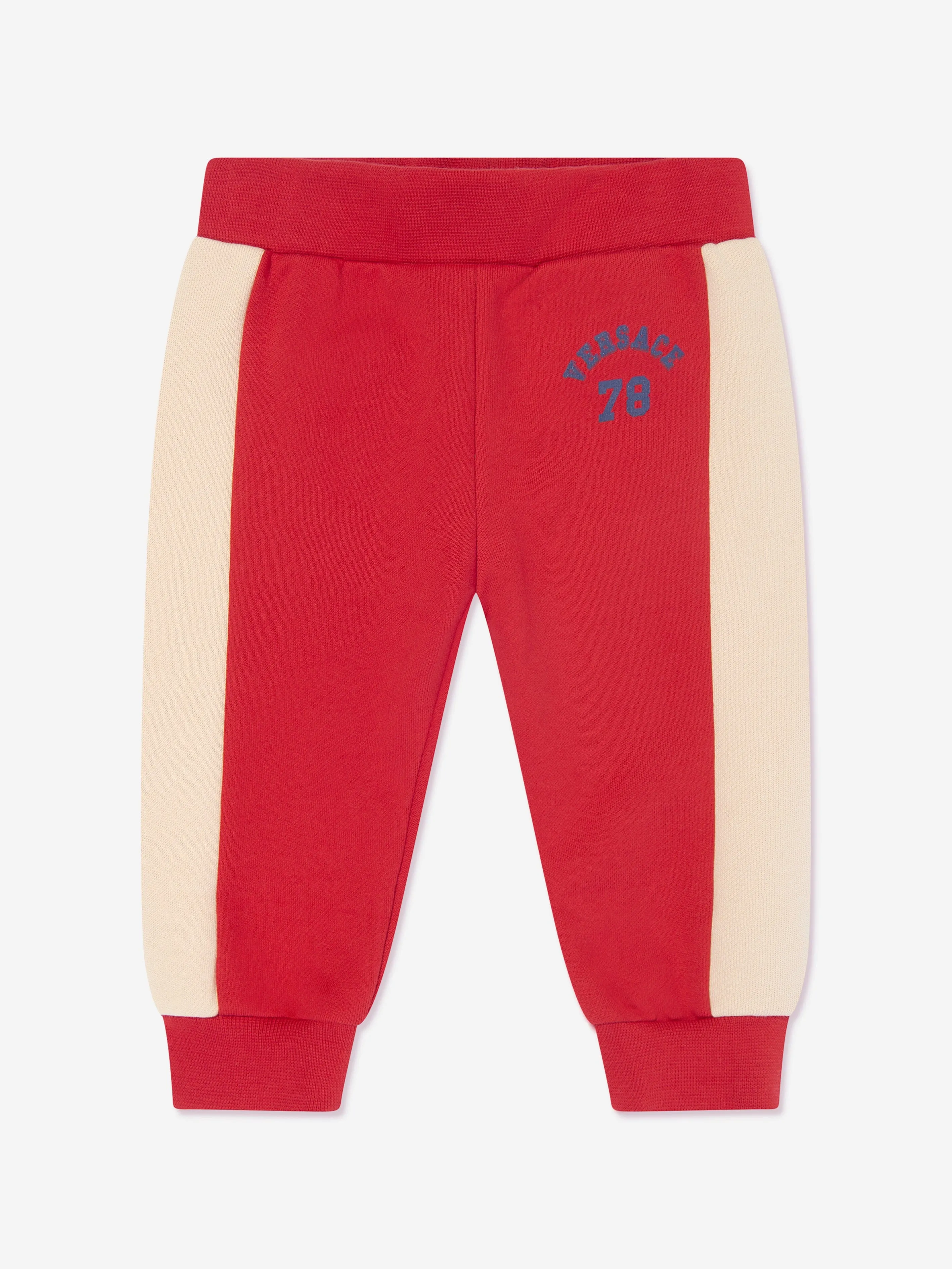 Baby Boys 78 Logo Joggers in Red