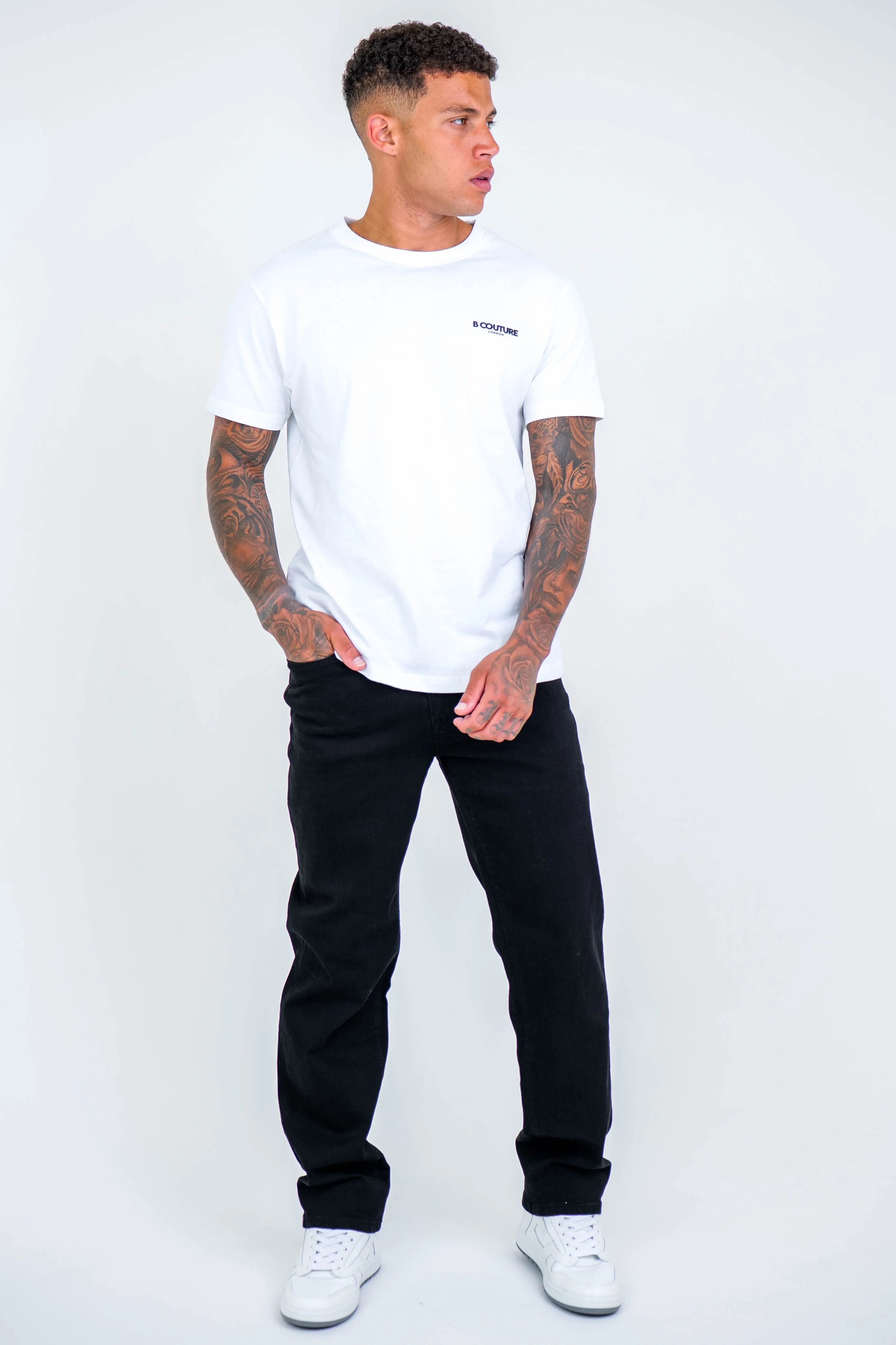 Beckenham Straight Leg Jeans - Black