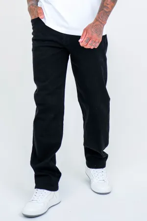 Beckenham Straight Leg Jeans - Black