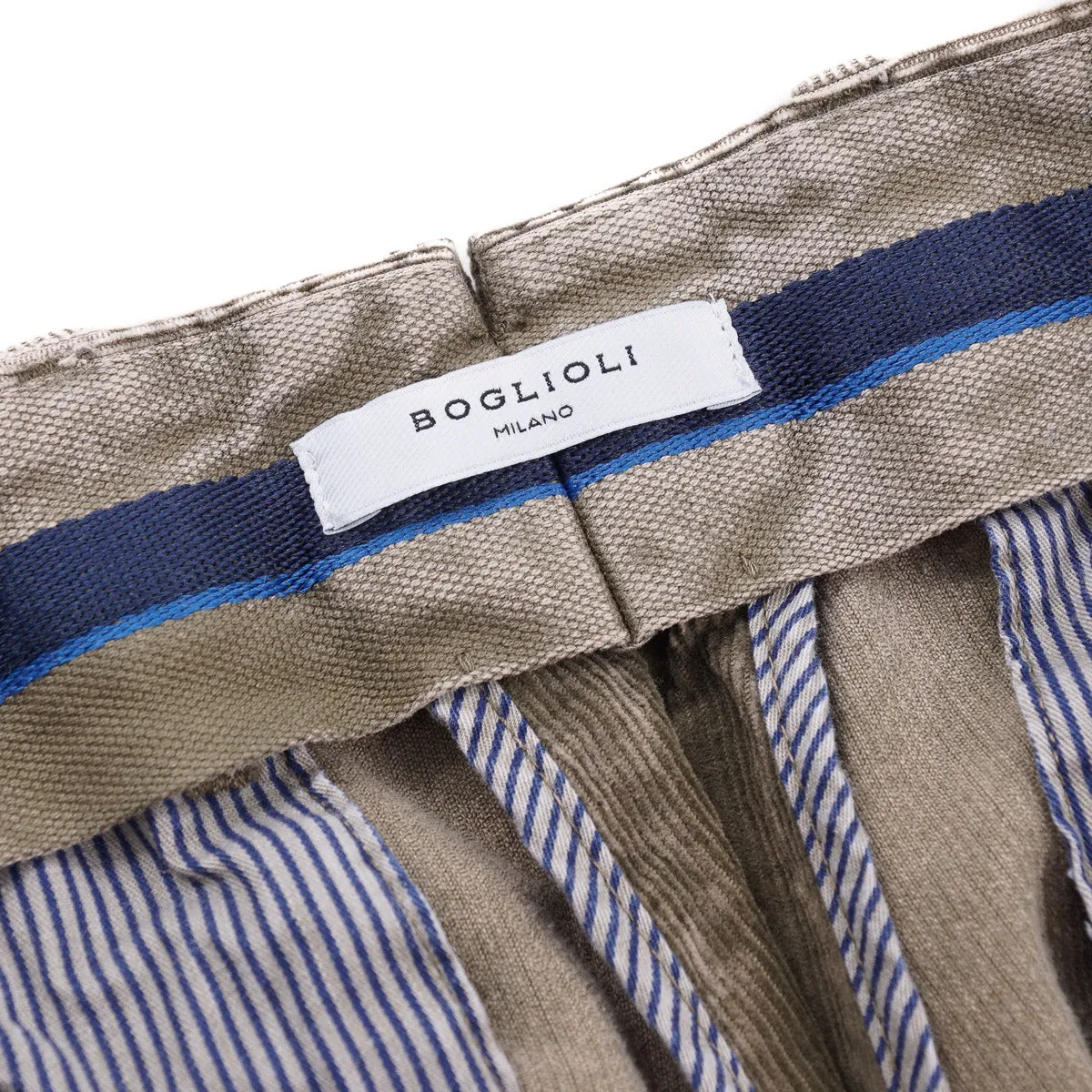 Boglioli Brushed Corduroy Cotton Pants