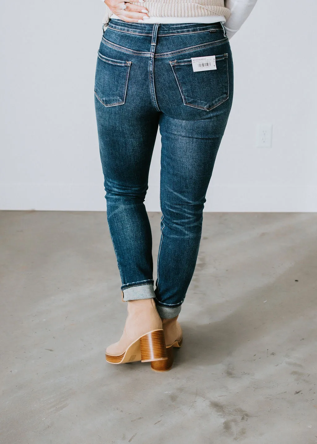 Brandi Relaxed Leg Cuffed Jean