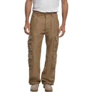 Brandit Pure Vintage Cargo Trousers Beige