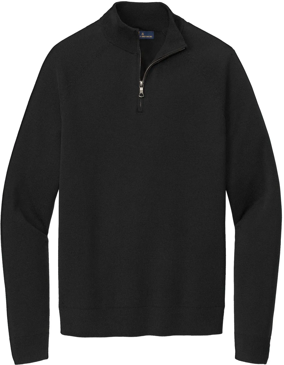 Brooks Brothers Cotton Stretch 1/4-Zip Sweater