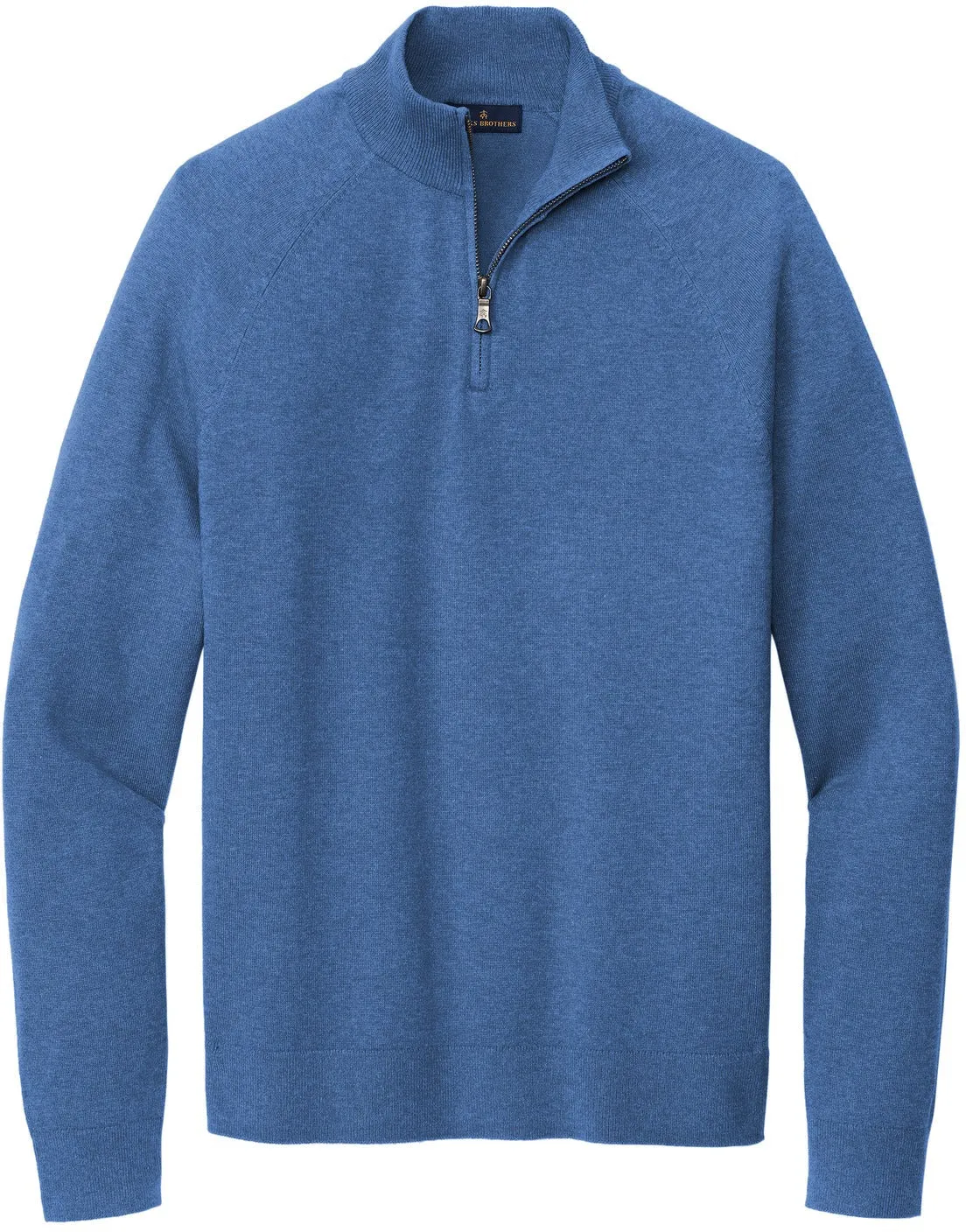 Brooks Brothers Cotton Stretch 1/4-Zip Sweater