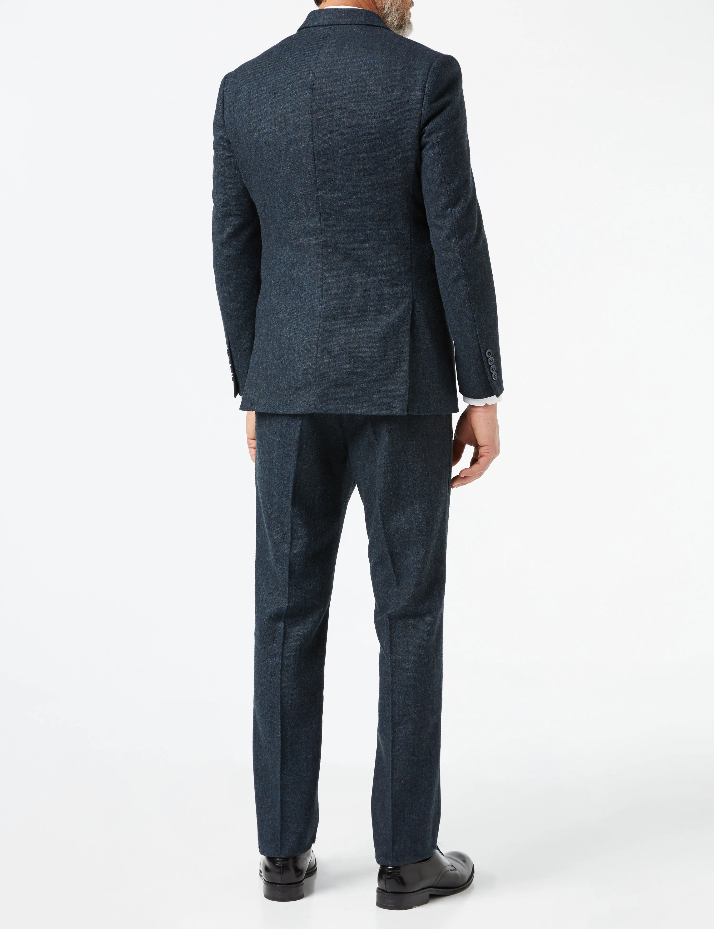 CALVIN - BLUE TWEED SUIT