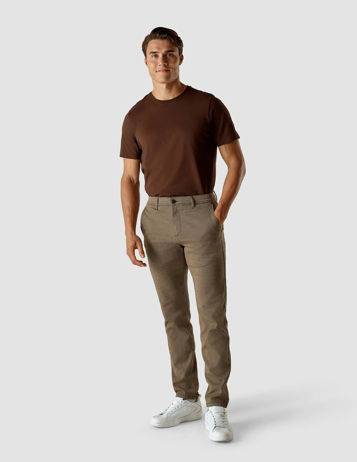 Classic Pants Regular Tan