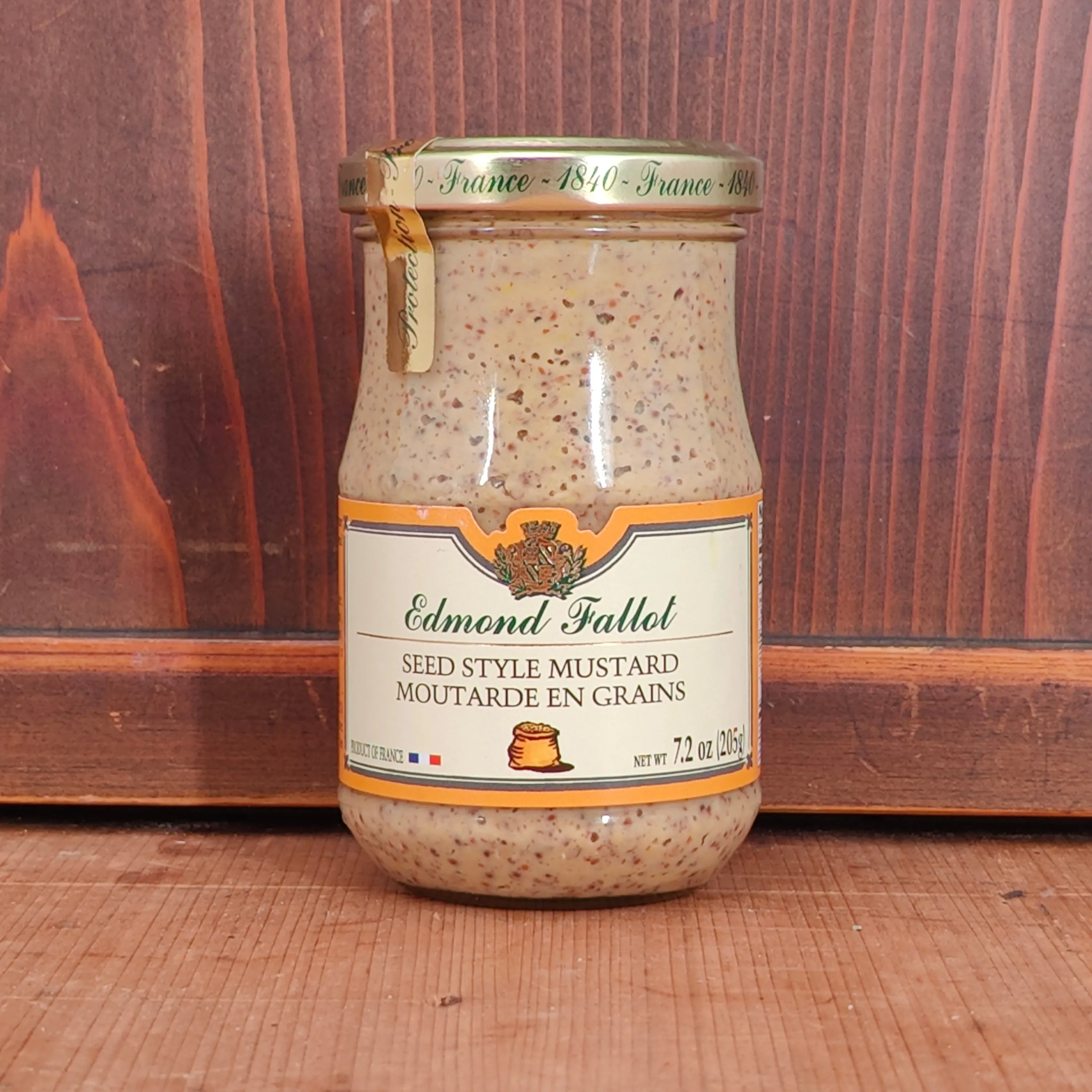 Edmond Fallot Old Fashioned Seed Style Dijon Mustard - 7.2oz