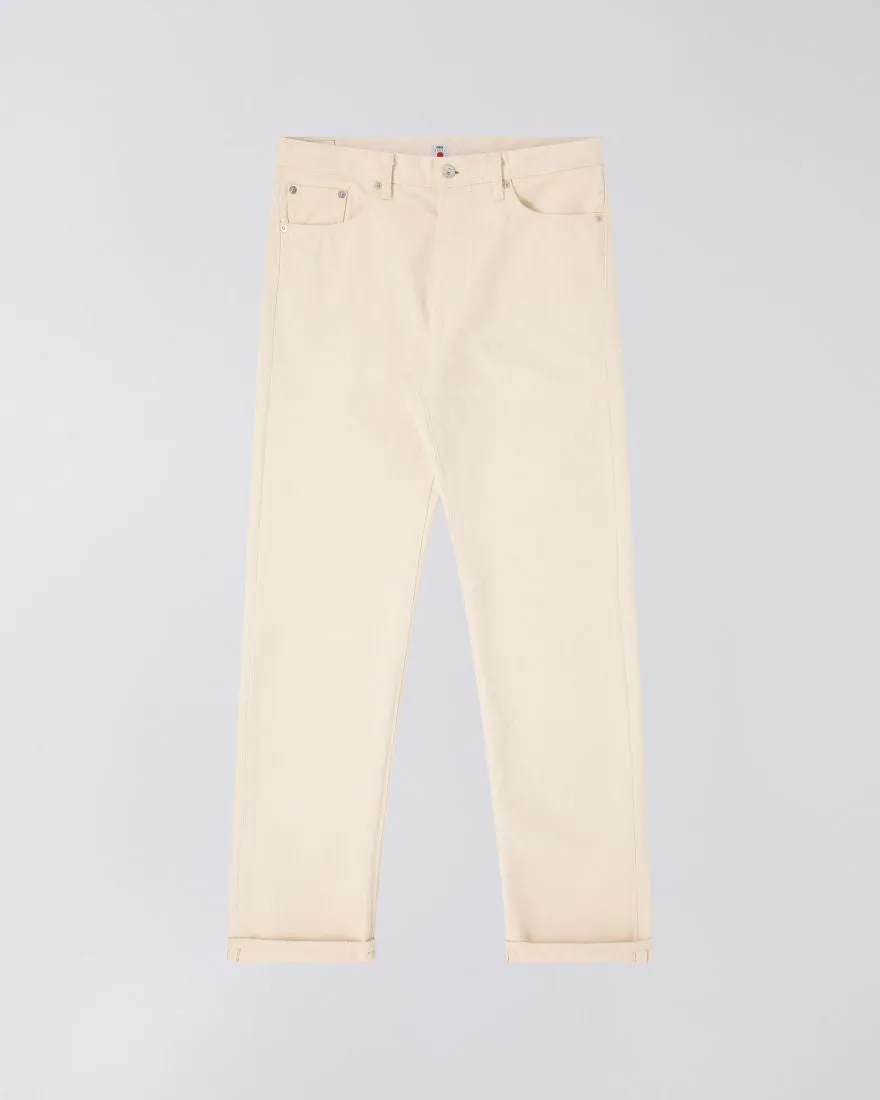 Edwin Made In Japan Regular Straight Mens Jeans - 14oz Kurabo Natural Red Selvage Denim / Rinsed