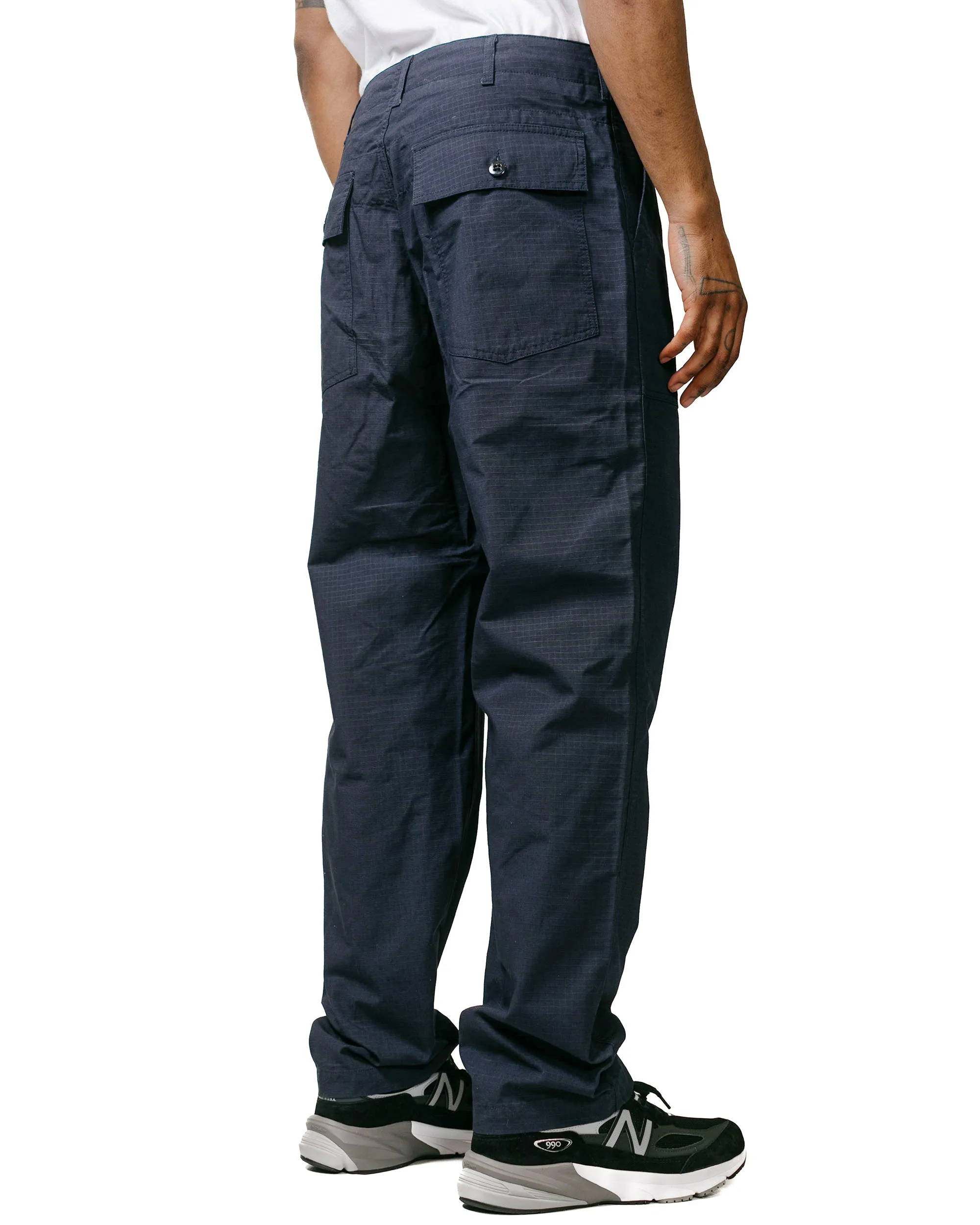 Engineered Garments Fatigue Pant Dark Navy Cotton Ripstop