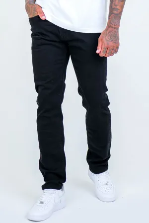 Farnfield Tapered Jeans - Black