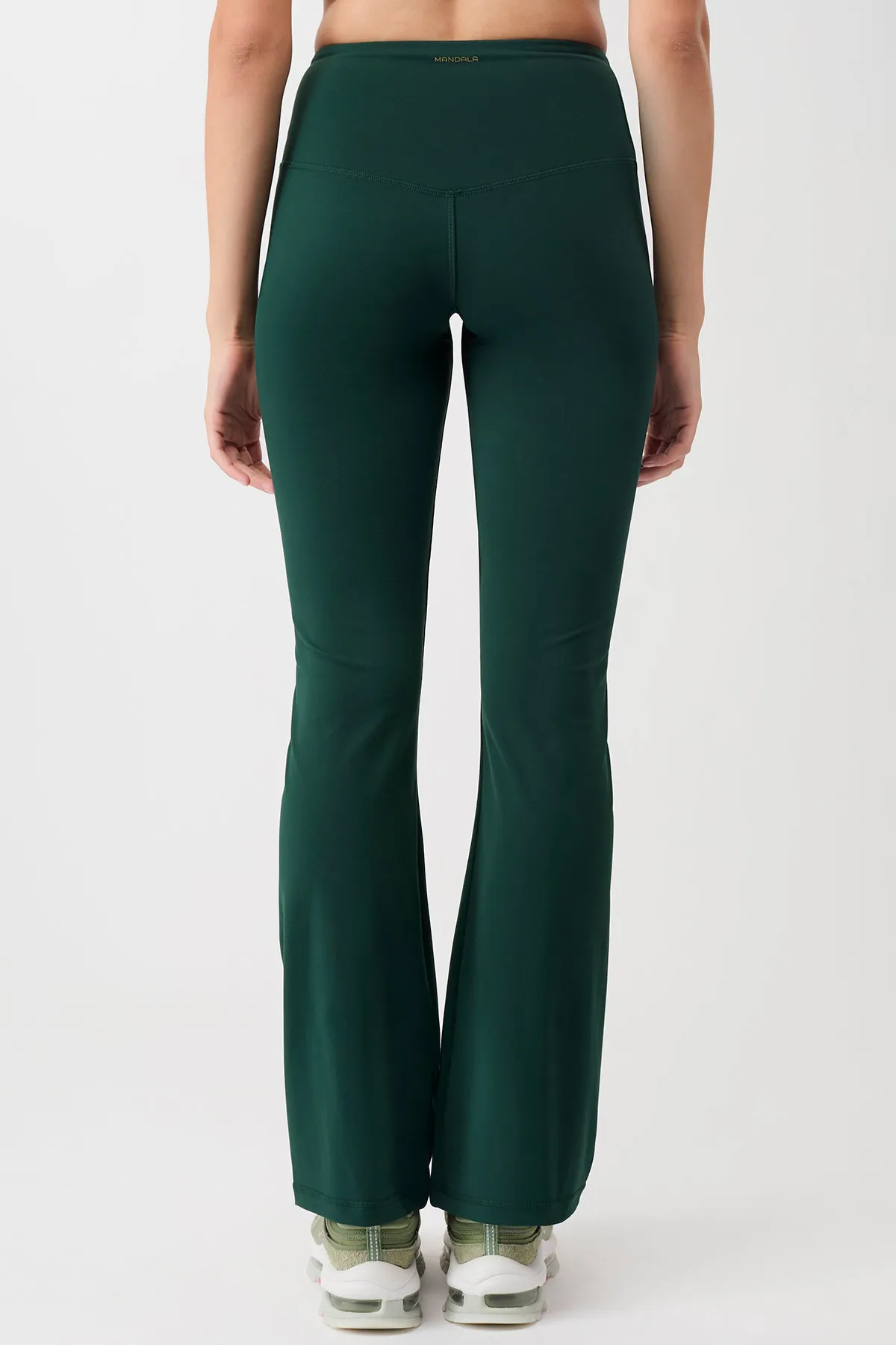 Flared Sports Pants (Seaweed)