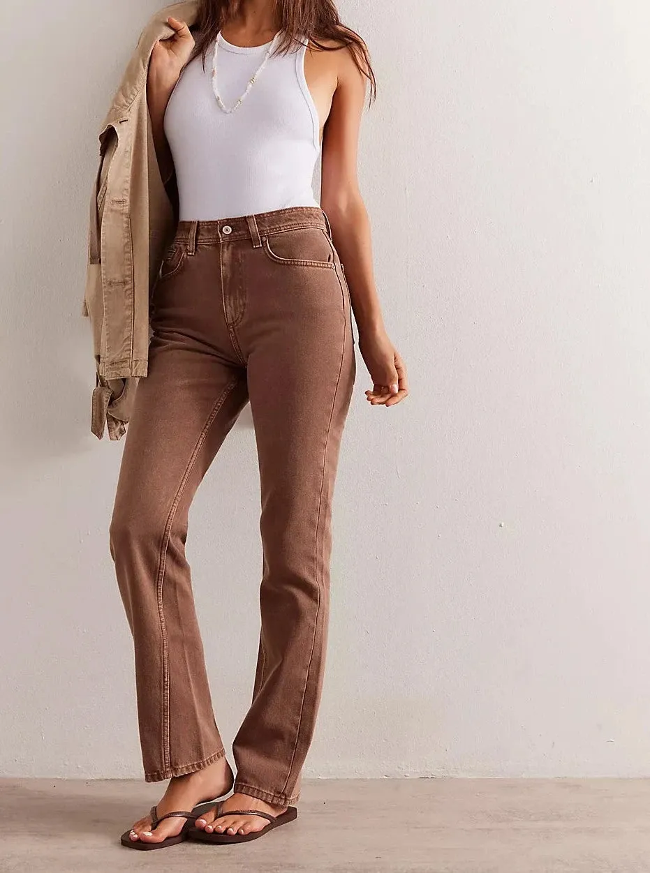 Free People Xena Slim Straight