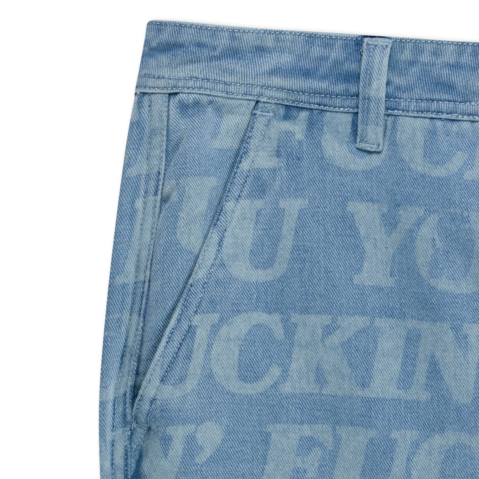 F.U.F.F. Washed Denim Pants (Light Washed Denim)