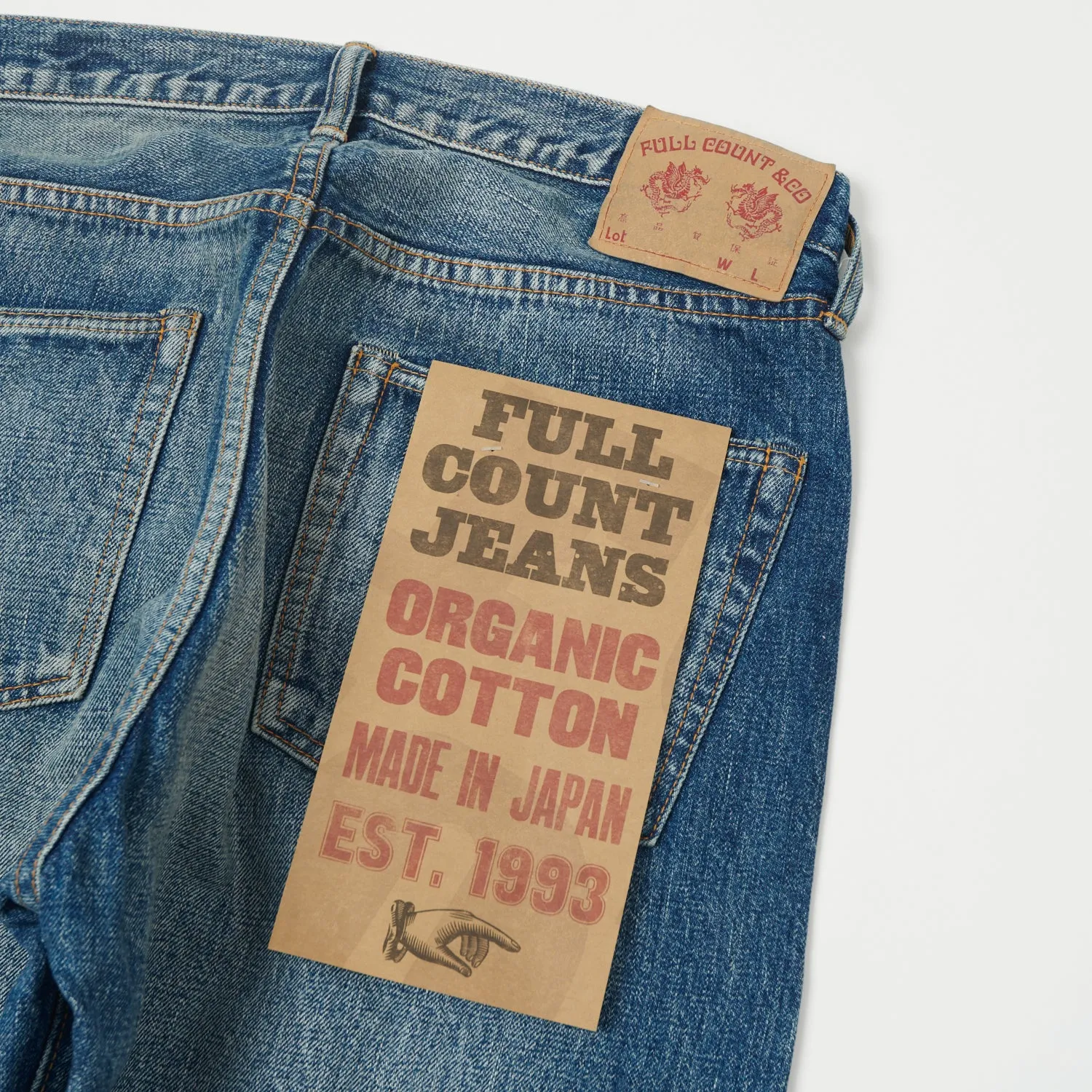 Full Count 1102 13.7oz 'Fade' Regular Straight Jean