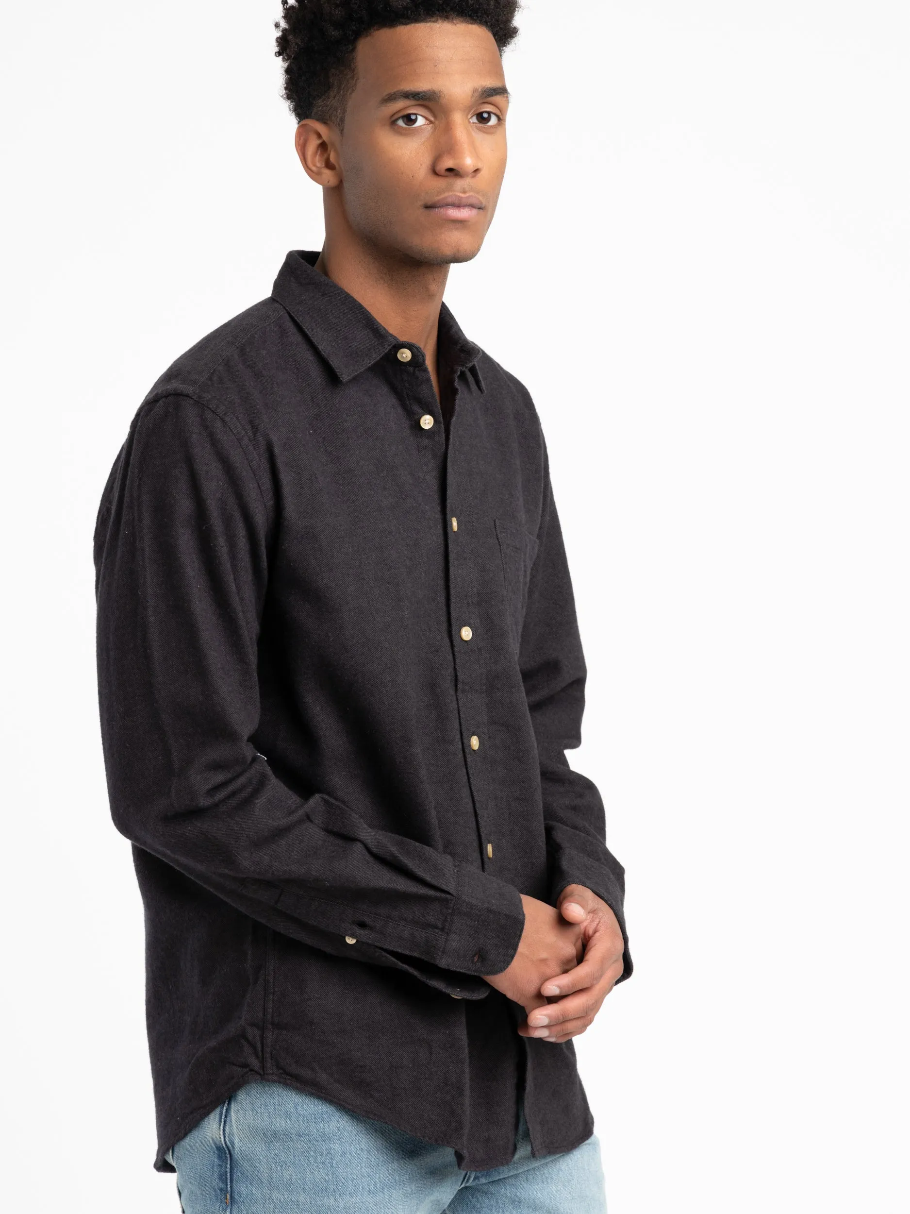 Grey Teca Flannel Shirt