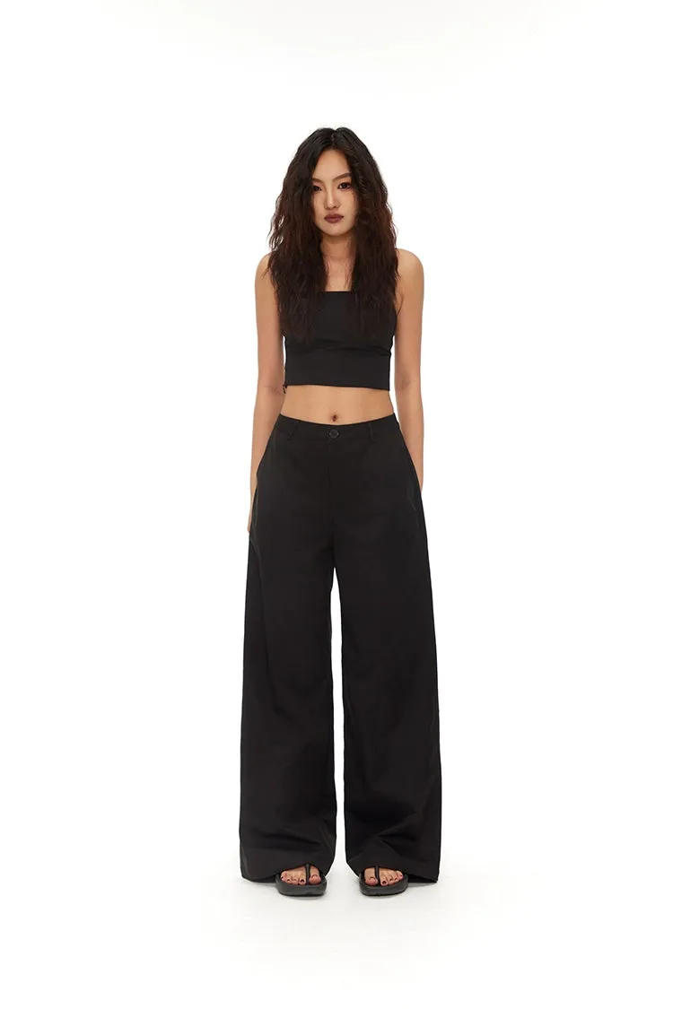 High Waist Wide Leg Pants