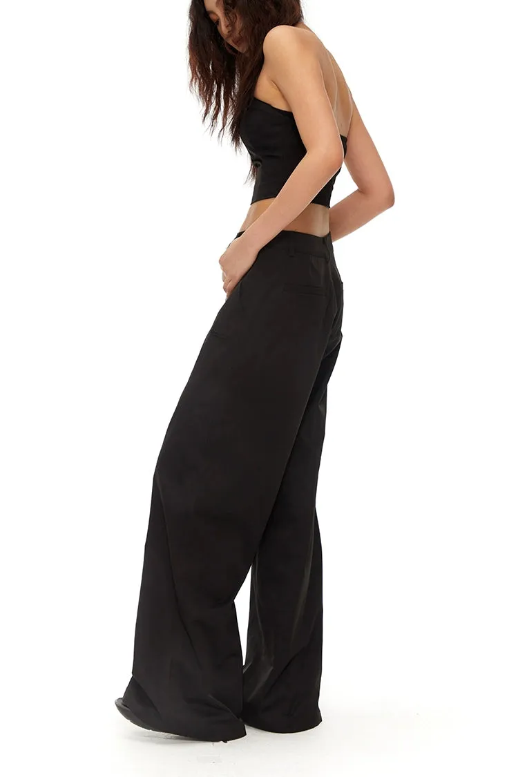 High Waist Wide Leg Pants