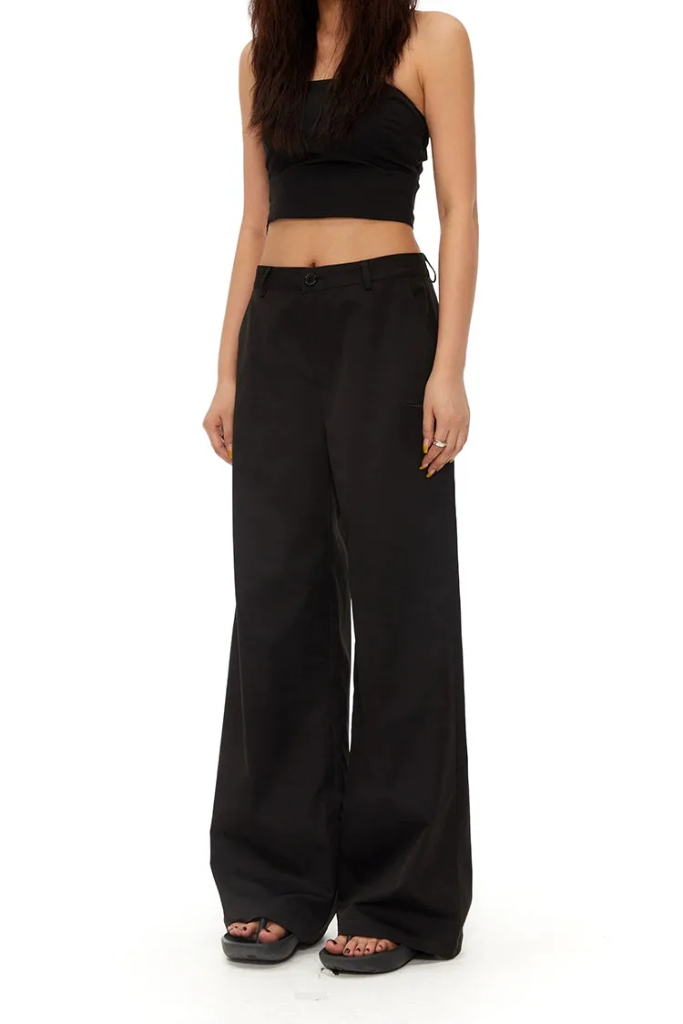 High Waist Wide Leg Pants