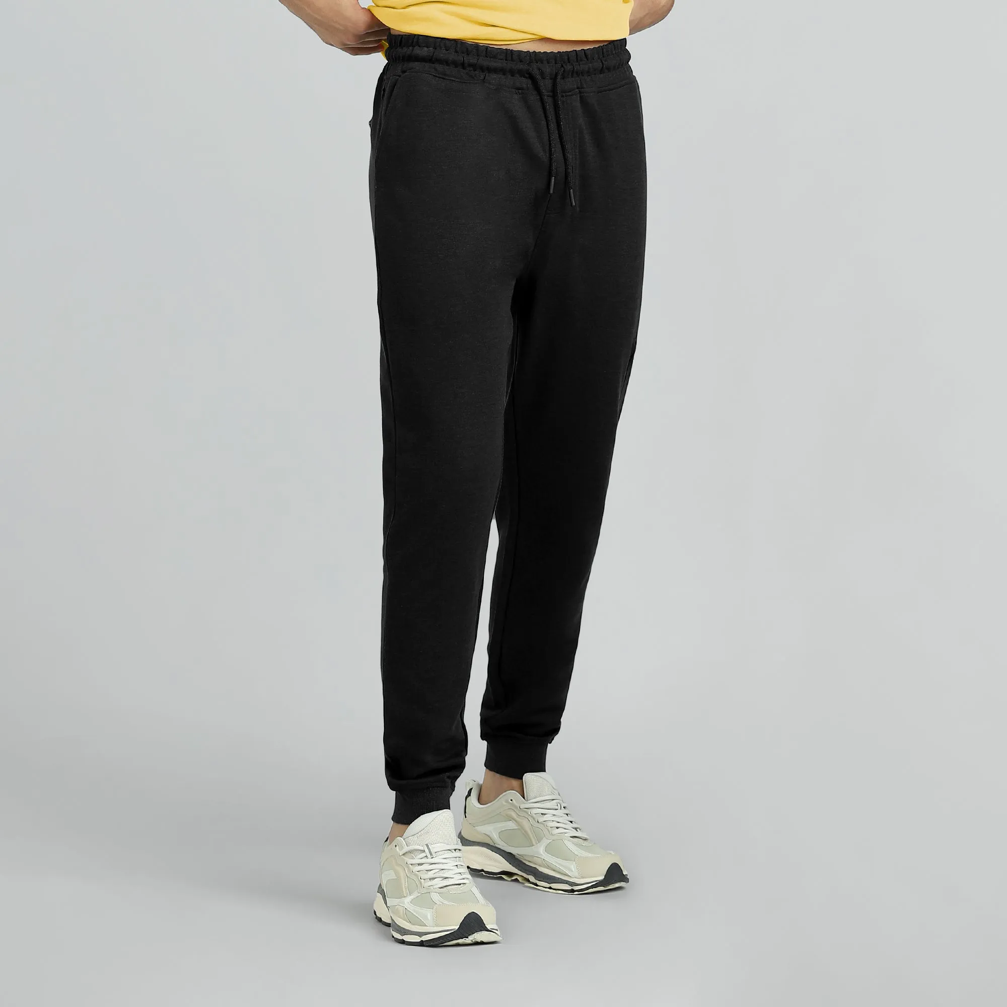 Hype Cotton Rich Joggers Pitch Black