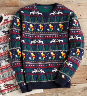 Johnnie-O Cheers N Beers Merino Crew Sweater