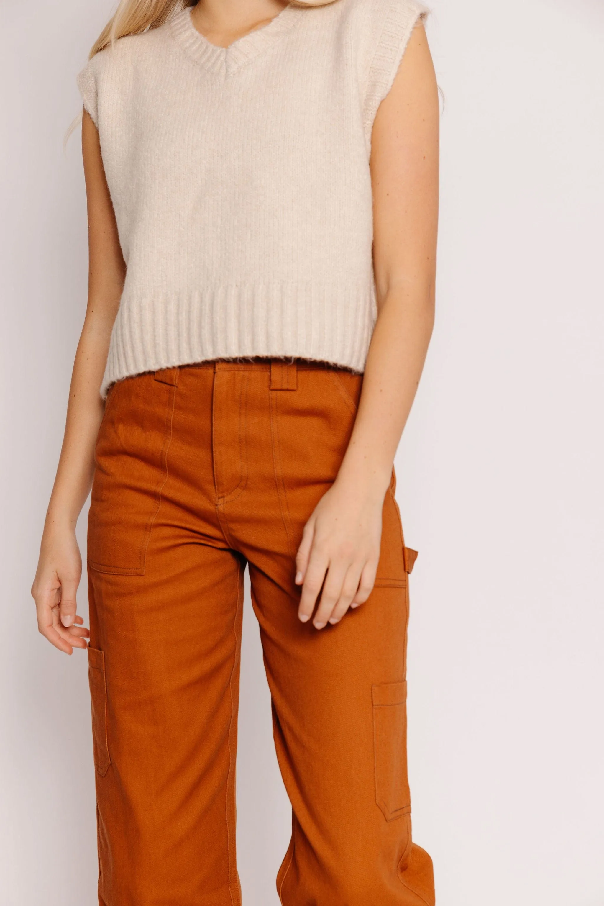 Julie Cargo Pants in Brick