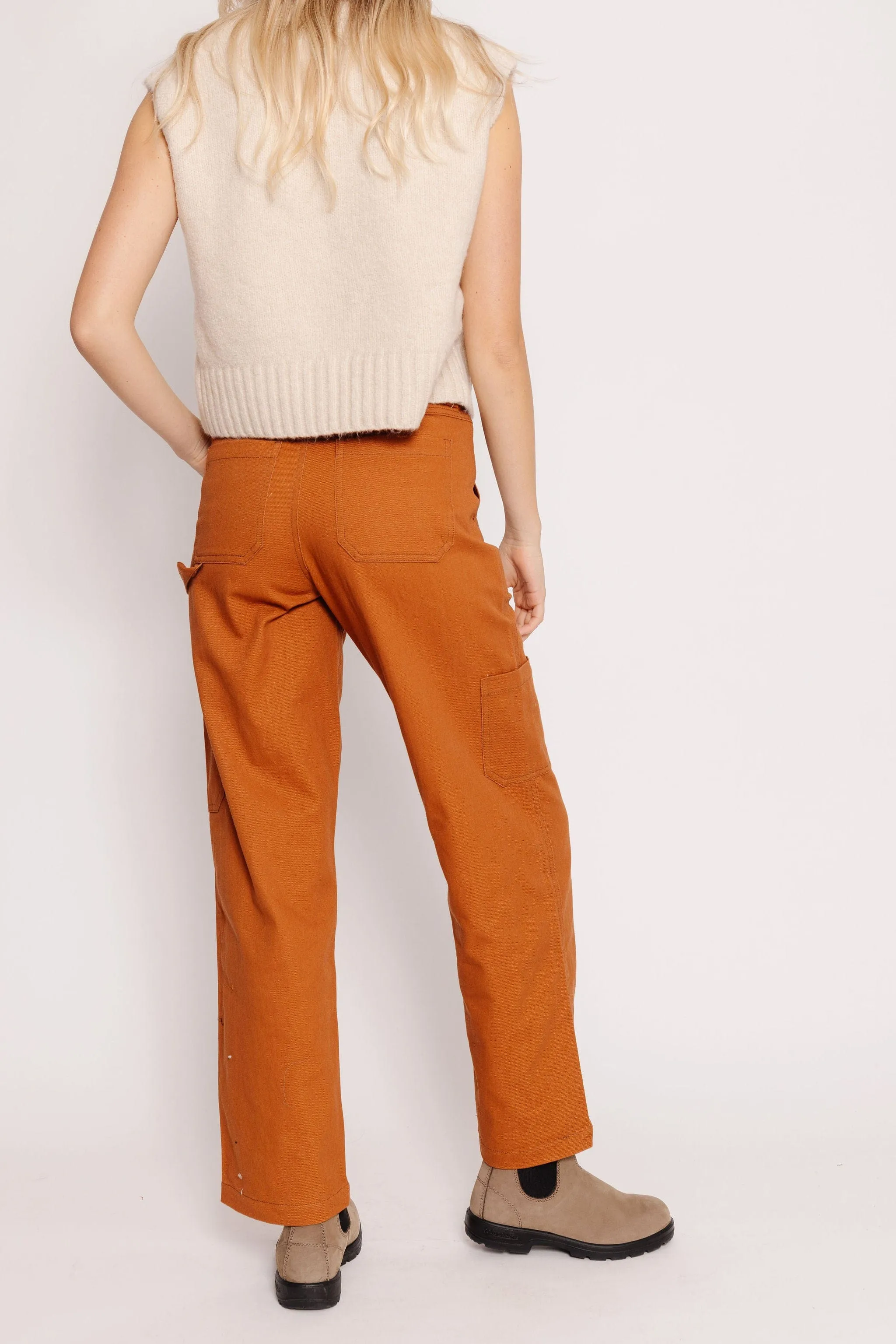 Julie Cargo Pants in Brick