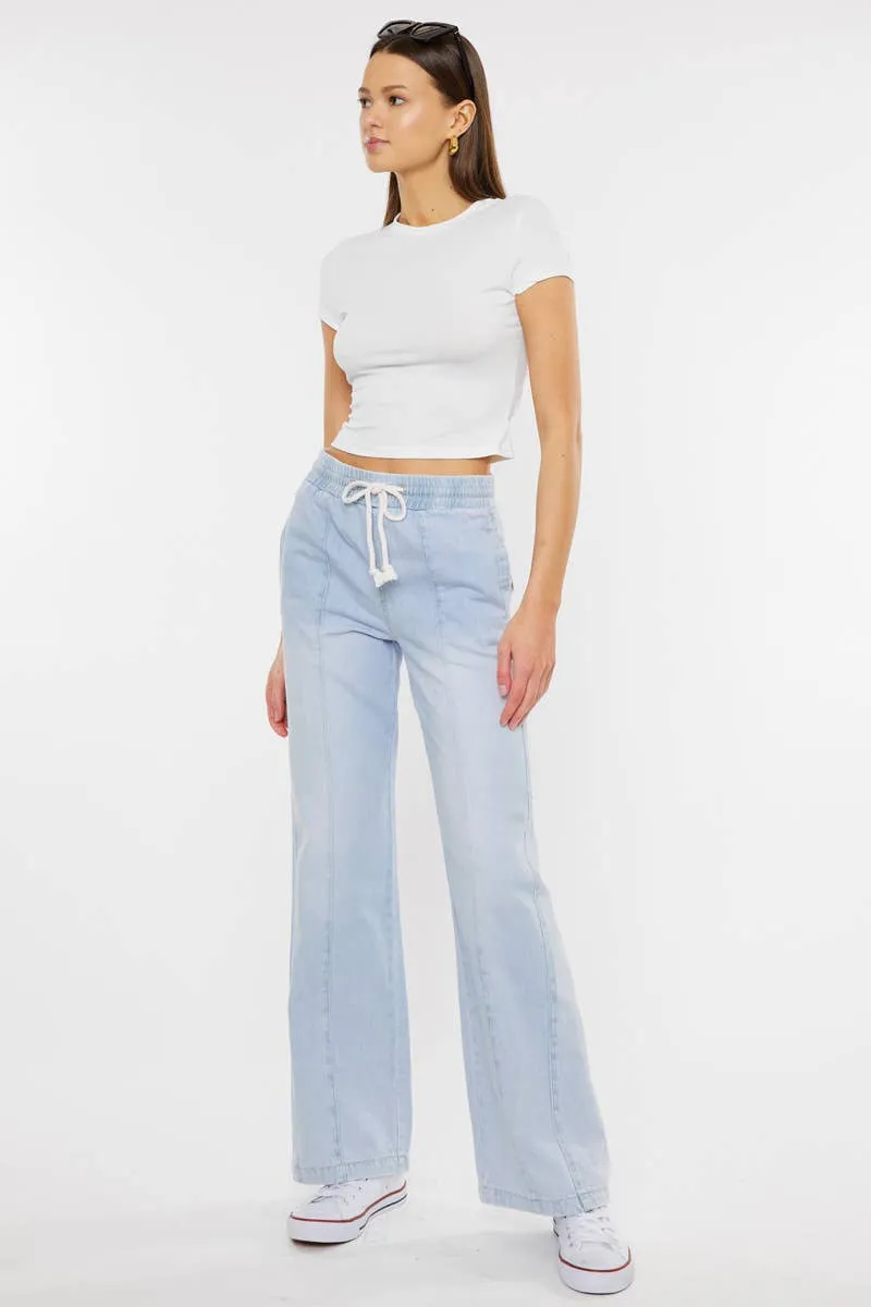 Kancan Alina Ultra High Rise Wide Leg Jeans