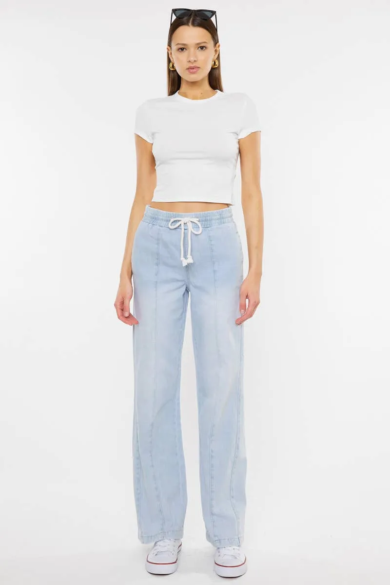 Kancan Alina Ultra High Rise Wide Leg Jeans