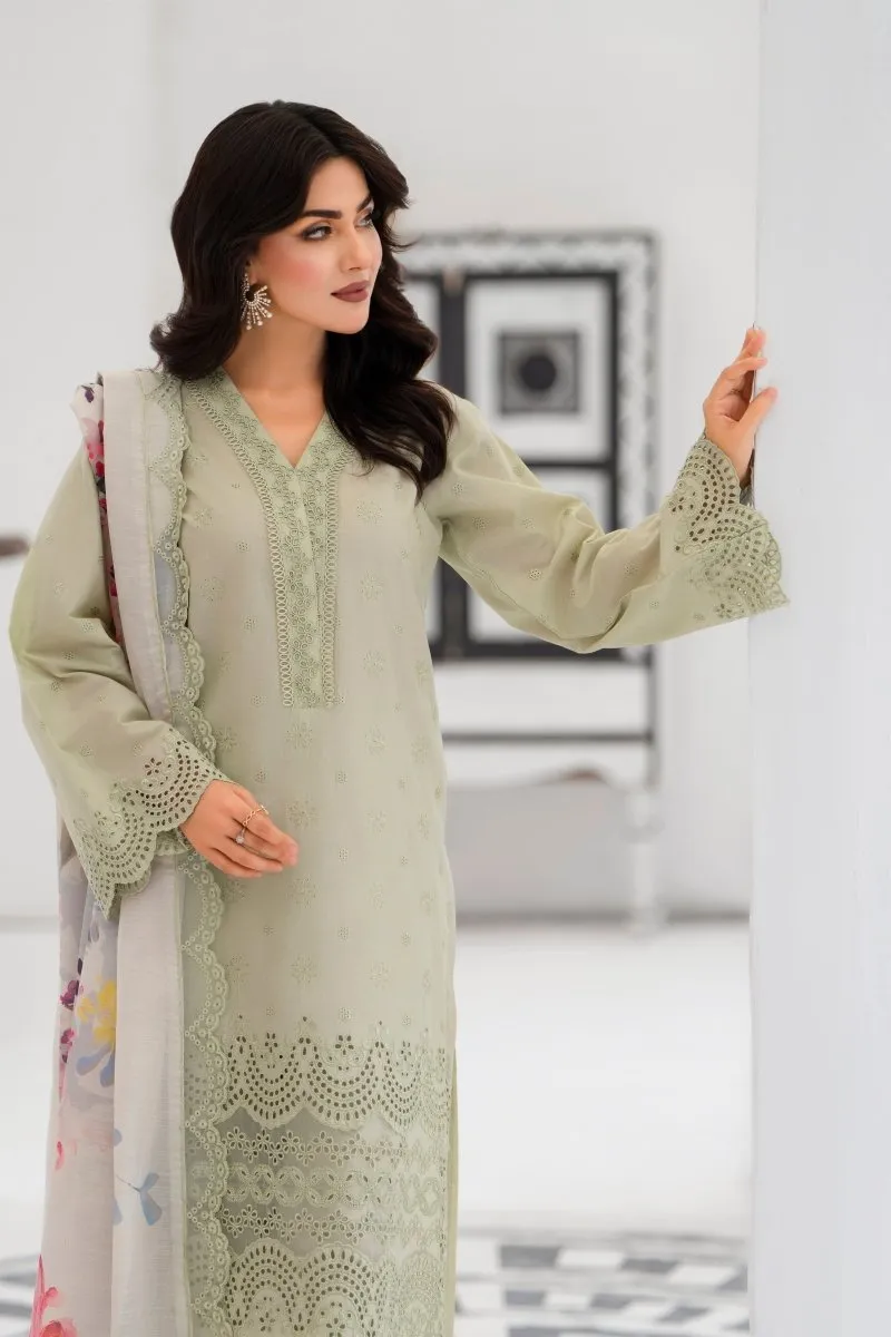 Karma Embroidered Chikankari Cotton Lawn Suit KAR120