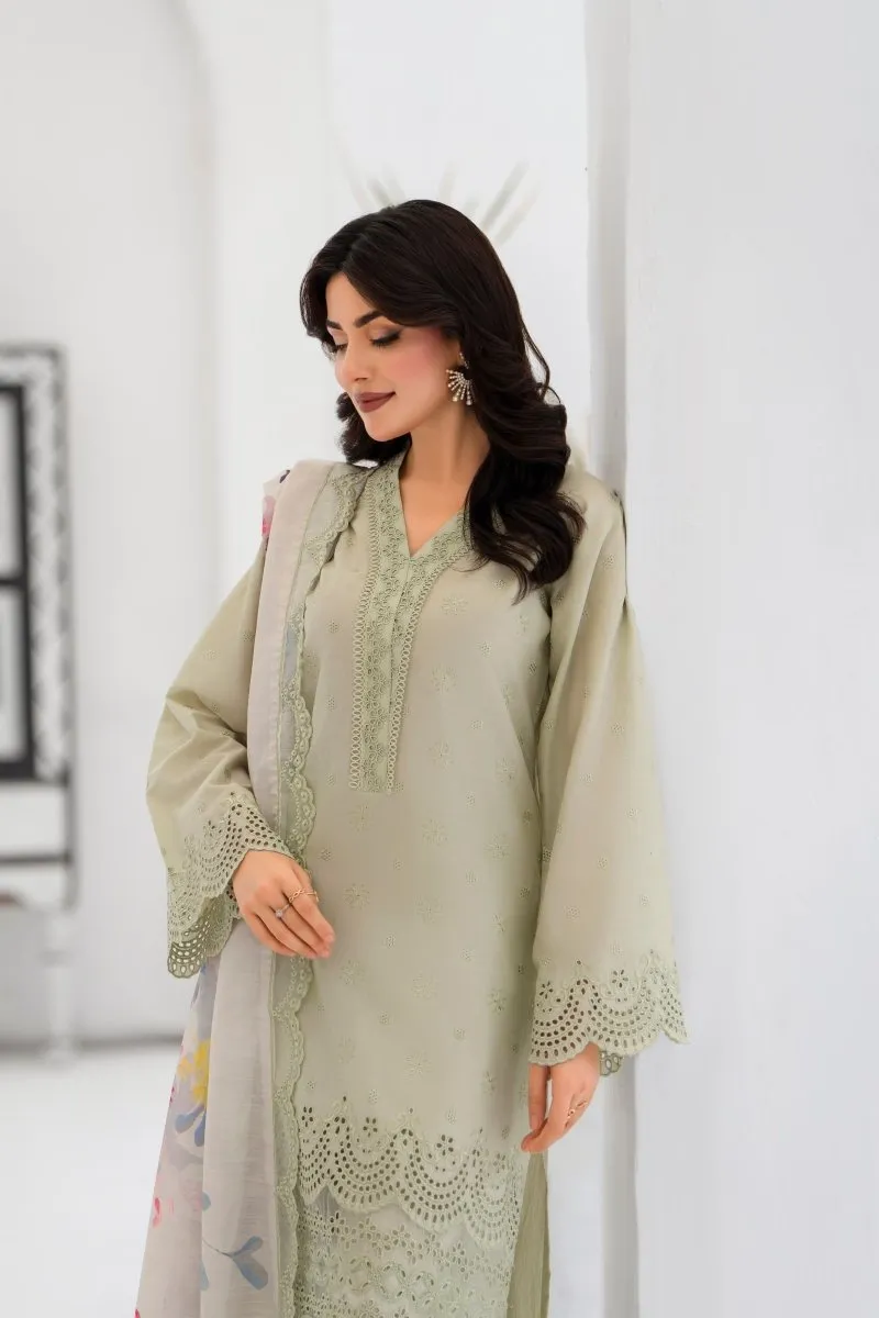 Karma Embroidered Chikankari Cotton Lawn Suit KAR120