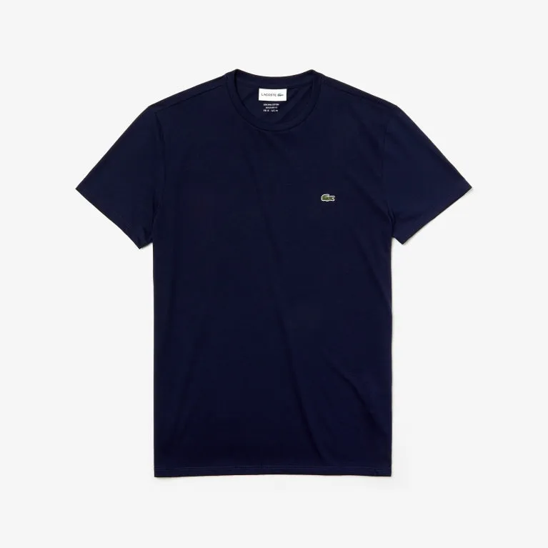 Lacoste Men's Crew Neck Pima Cotton Jersey T-Shirt