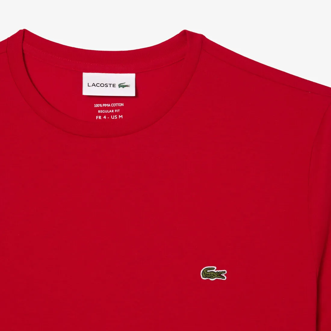 Lacoste Men's Crew Neck Pima Cotton Jersey T-Shirt