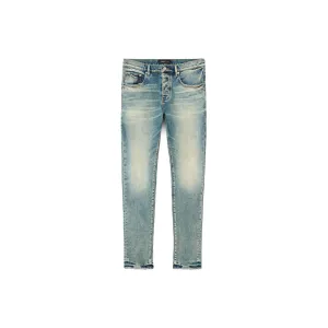 Low Rise Skinny Mid Indigo Jeans 'Electric Tint'