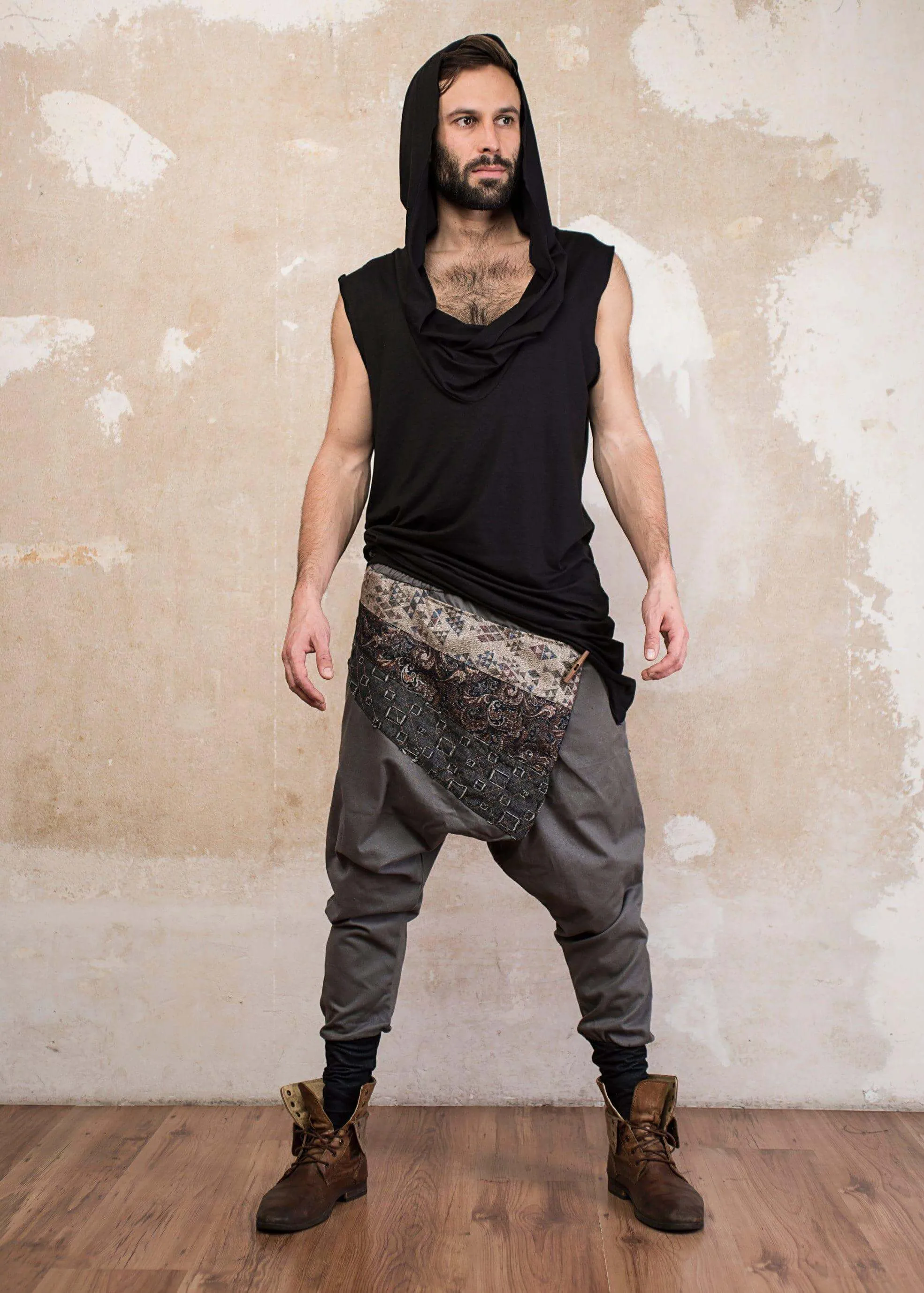 NINJA WARRIOR Cotton - Impressive Harem Pants with Unique Tribal Patterns