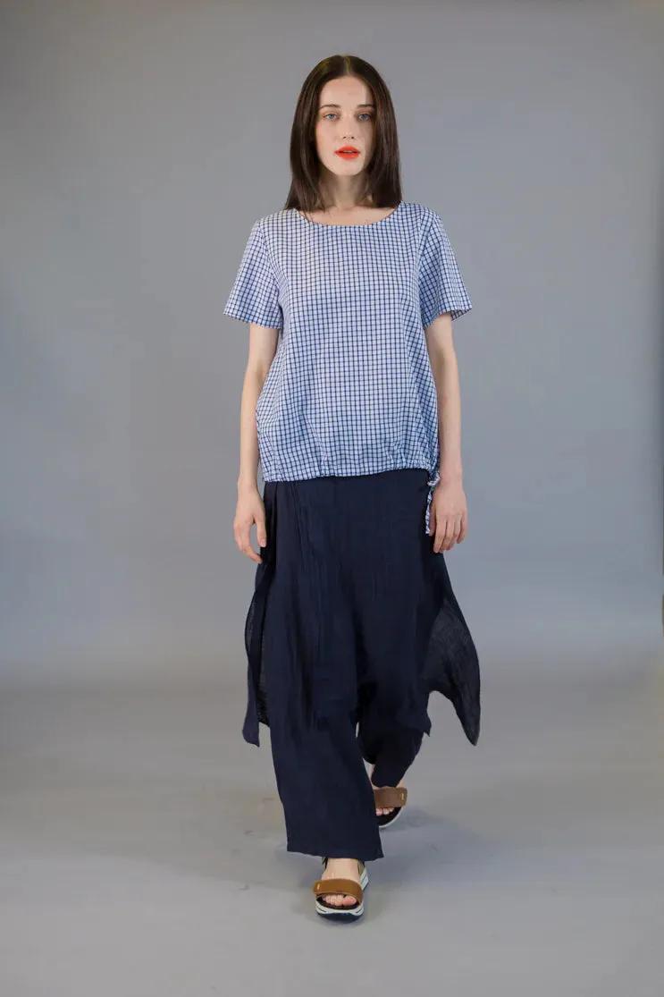 Paolo Tricot Sale, CS10976 Linen Skirt Pant 50% Off Regular Price