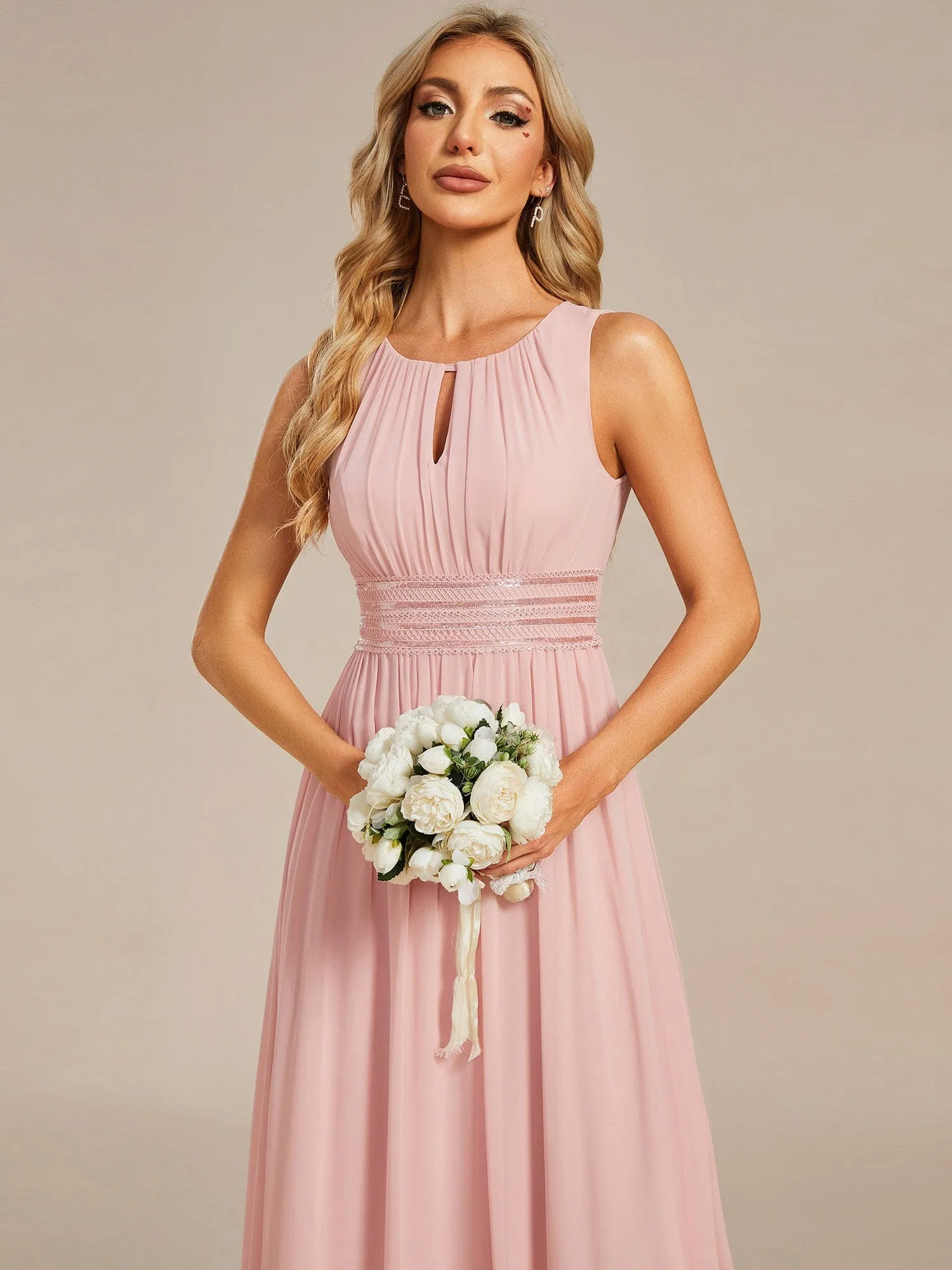 Pink Bridesmaid Gowns