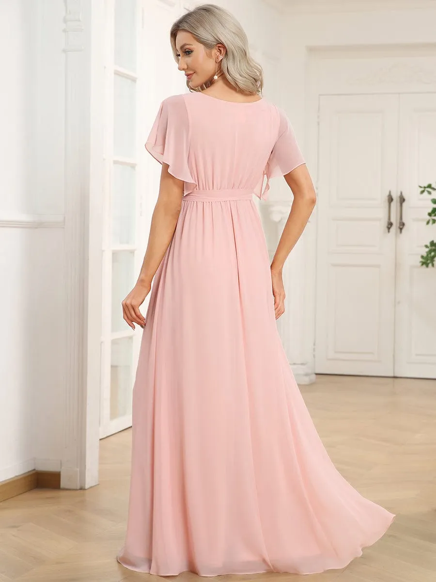 Pink Bridesmaid Gowns