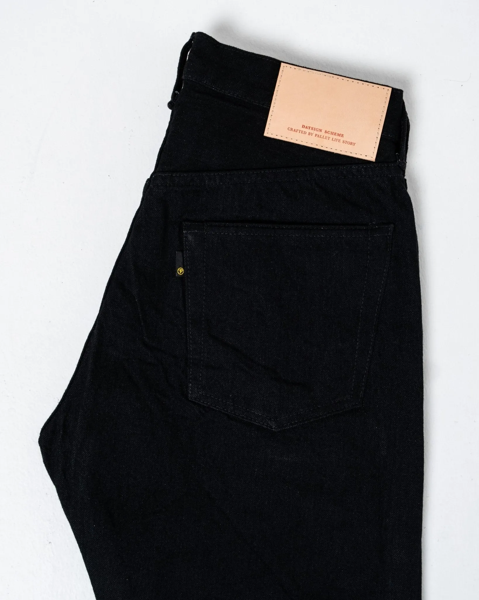 Raw 5 Pocket Black Denim Narrow