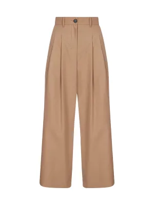 'S Max Mara High-Waisted Wide Leg Trousers